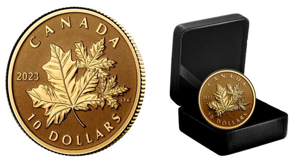 1/20 oz. Pure Gold Coin \u2014 Everlasting Maple Leaf