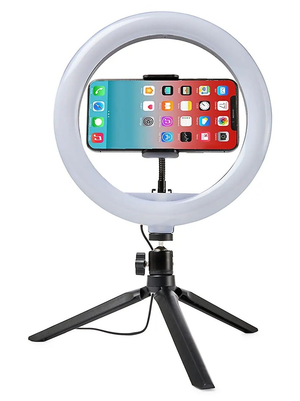 10-Inch Tabletop Selfie Ring Light.