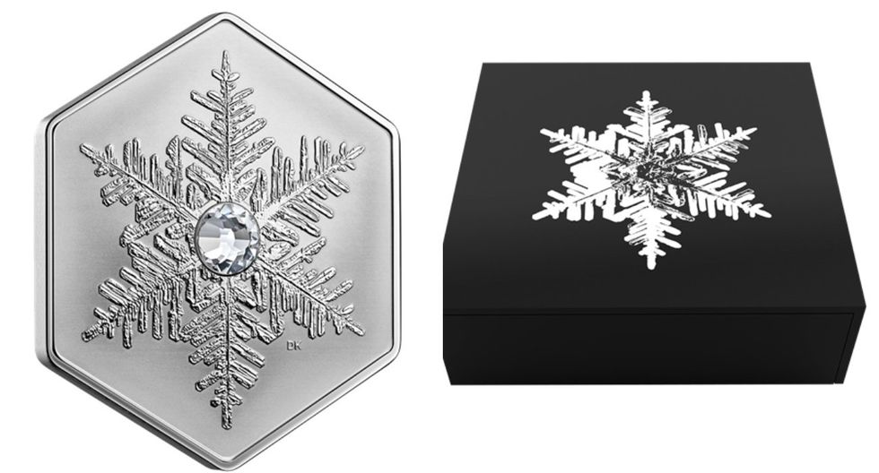 $20 Pure Silver Hexagon Coin