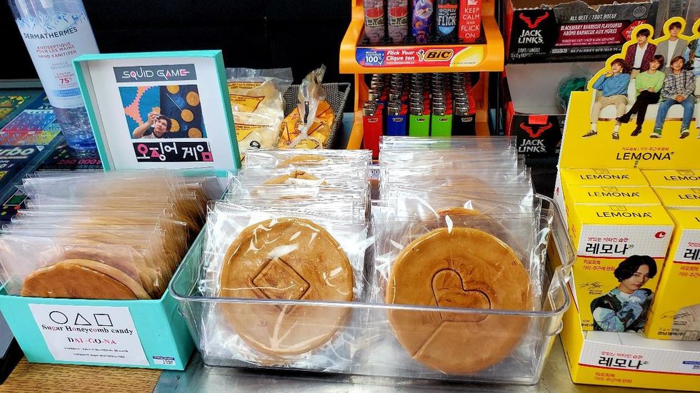 6 Places To Get The 'Squid Game' Dalgona Candy In Montreal