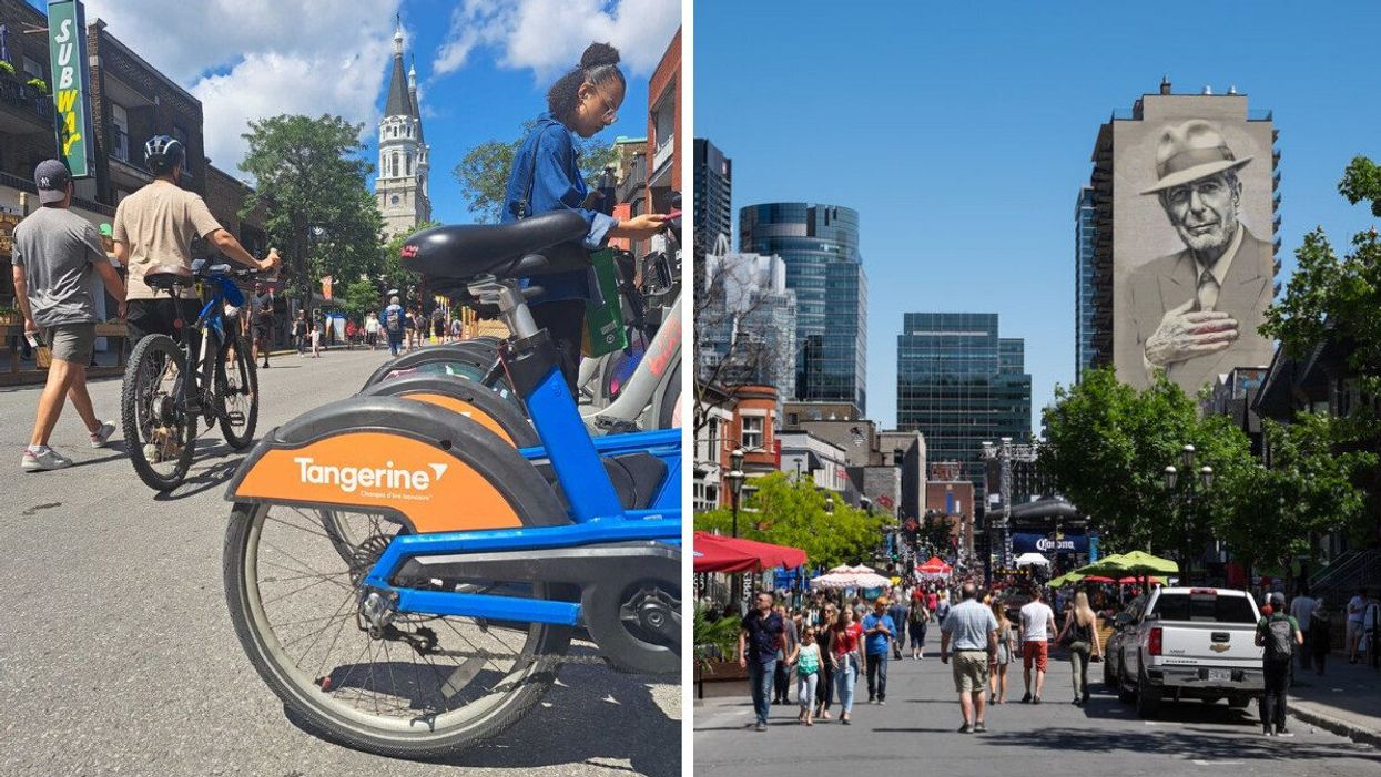 7 Surprising Montreal Spots To Explore This Summer On Tangerine's BIXI e-Bikes