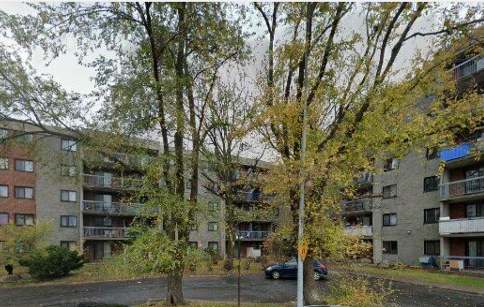 A block apartment in LaSalle, QC.
