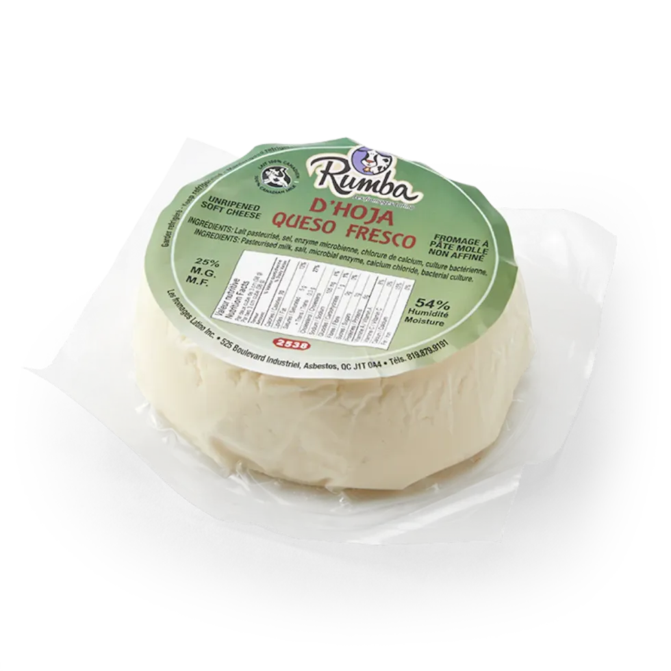 A block of Rumba Queso Frsco Fresco Cheese | 400 g
