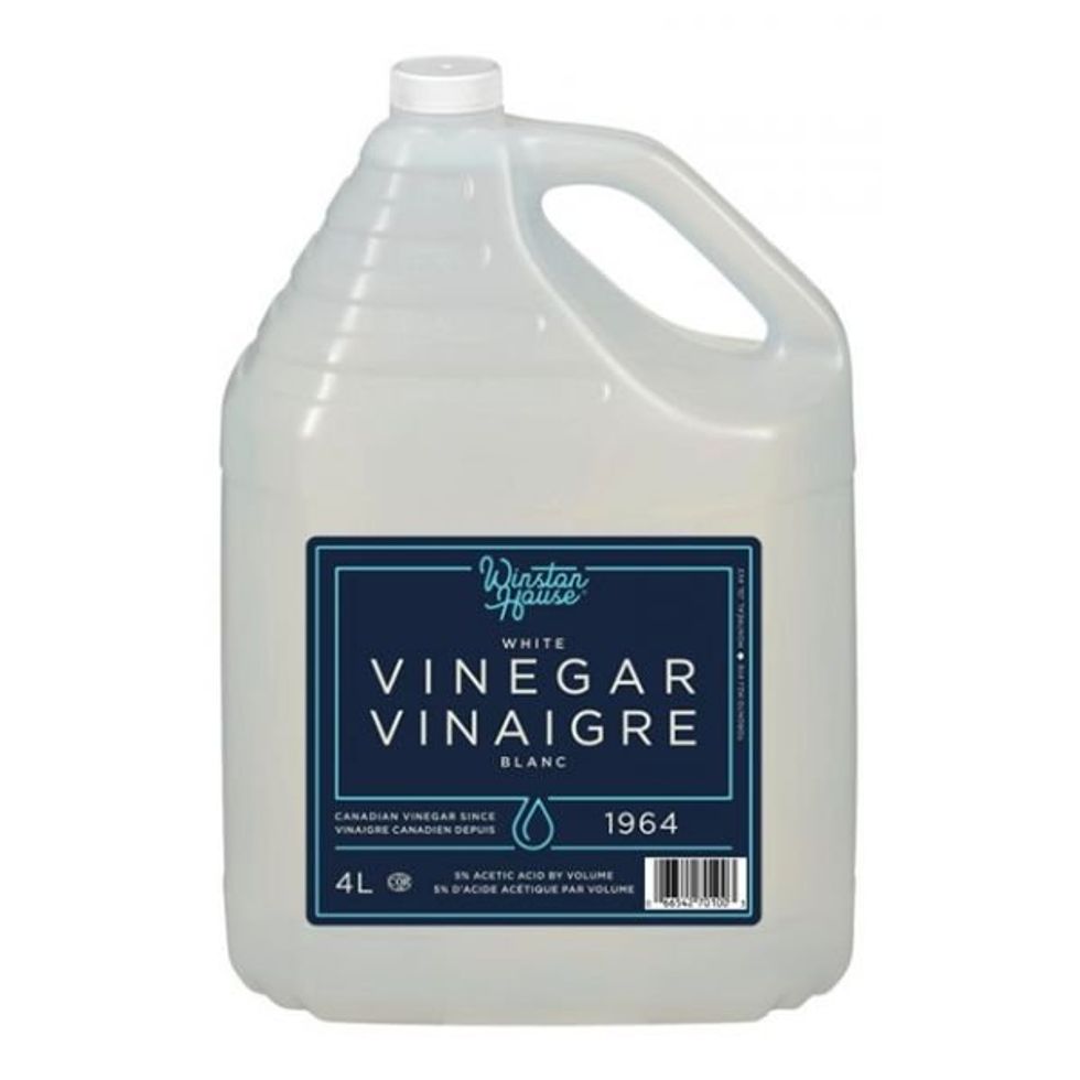 A bottle of Canadian white vinegar.