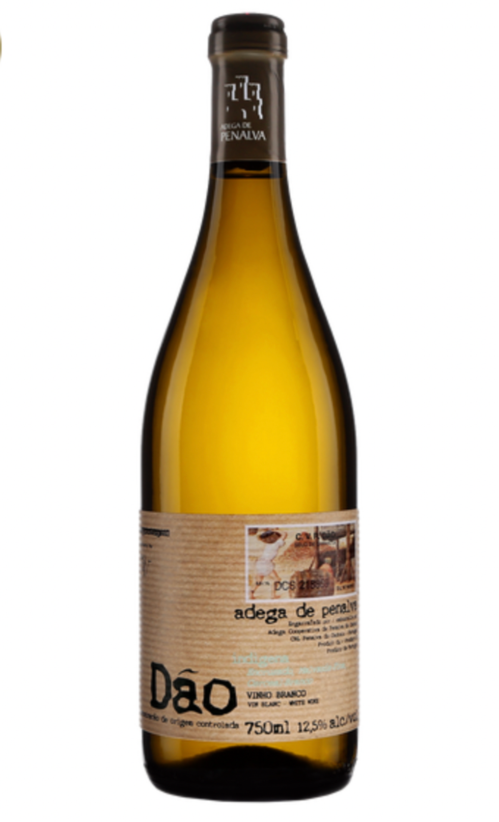 A bottle of Portuguese white wine.\u200b