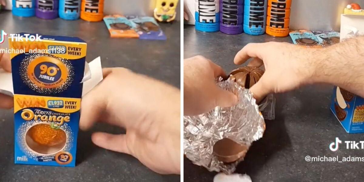 A Tiktoker Has Gone Viral After Sharing His Terry's Chocolate Orange ...