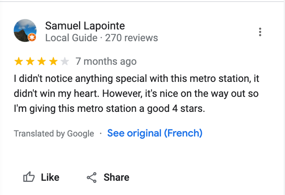 A brutally mid review of Place-des-Arts metro station.