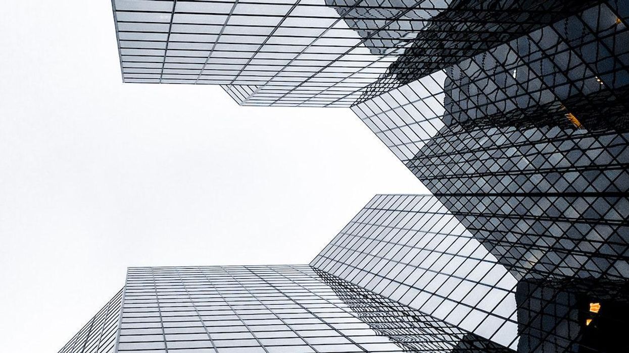 A building in downtown Montreal.