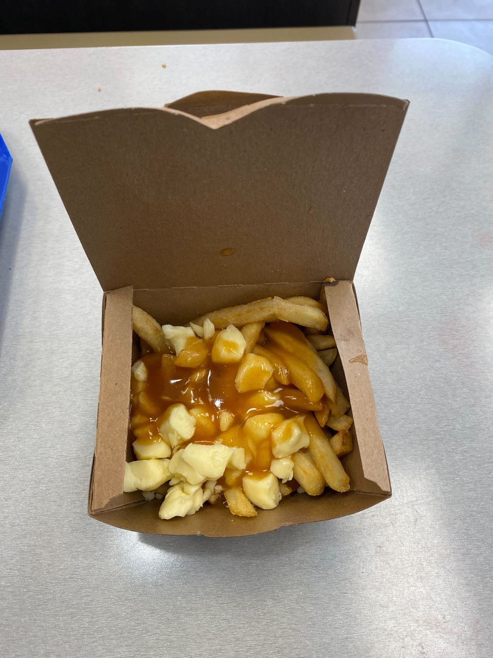A Burger King poutine.