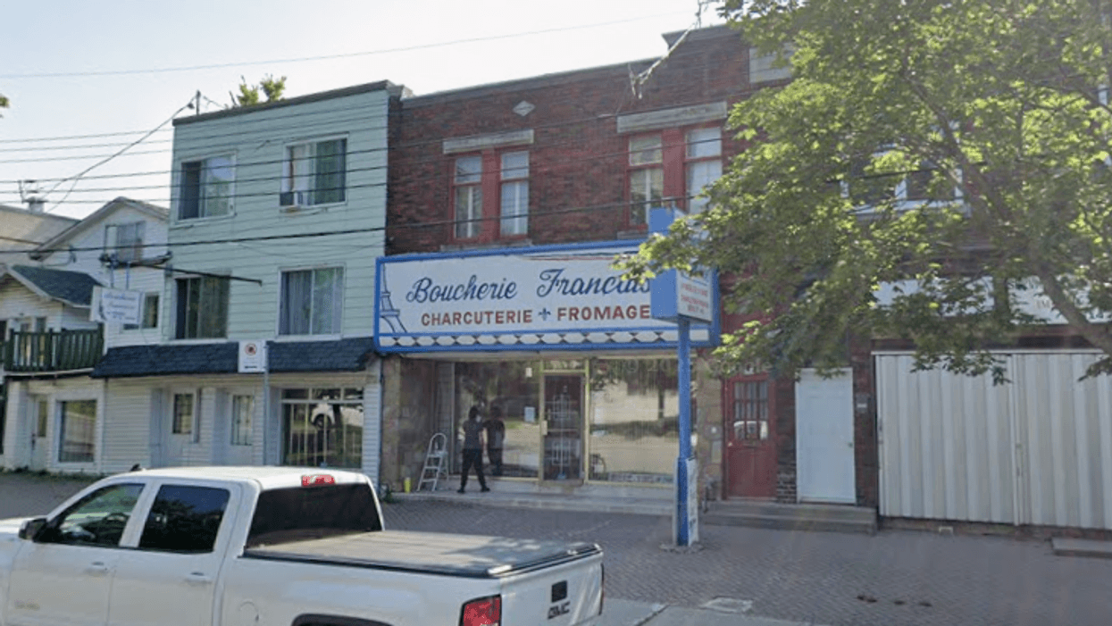 A butcher shop in Montreal.