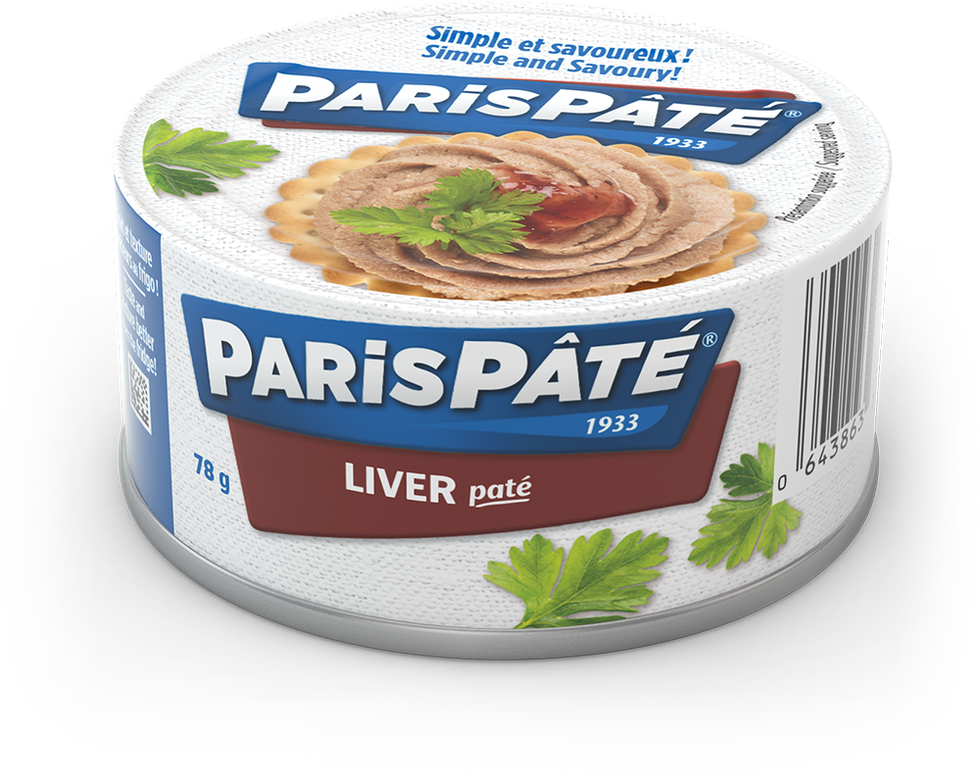 A can of pate sold at Dollarama