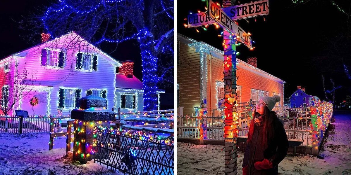 This dreamy Christmas village near Montreal has twinkling trails and magical carriage rides