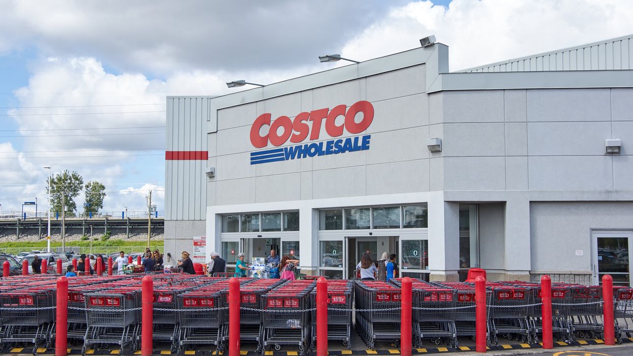 A Costco Wholesale storefront in Montreal.