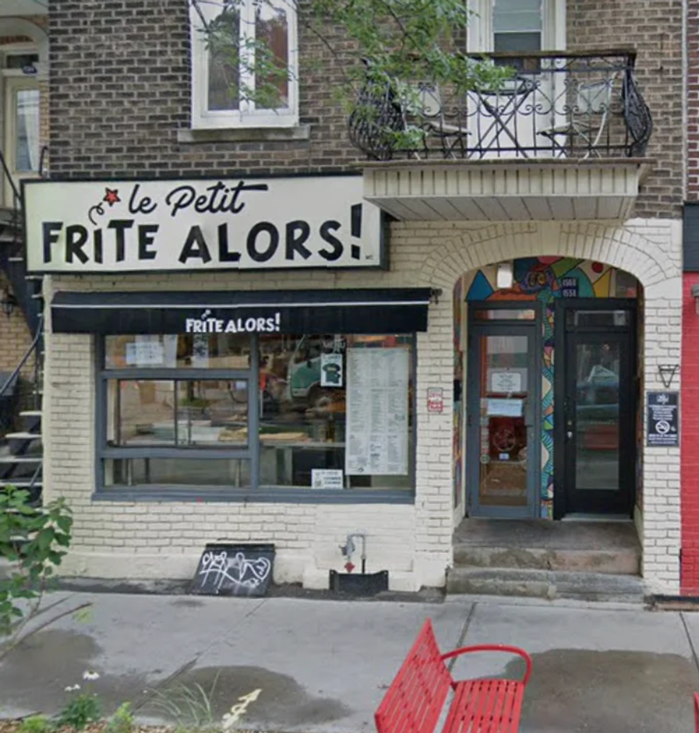 A Frite Alors! location in Montreal.