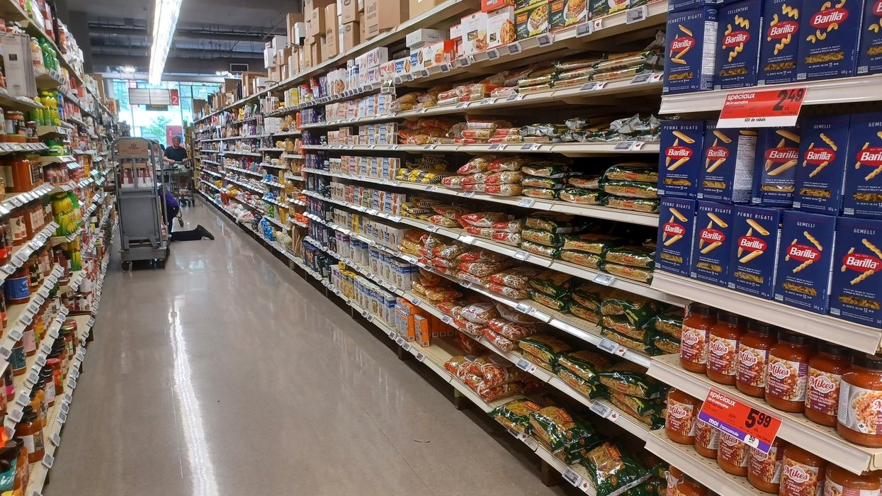 A grocery store in Quebec.