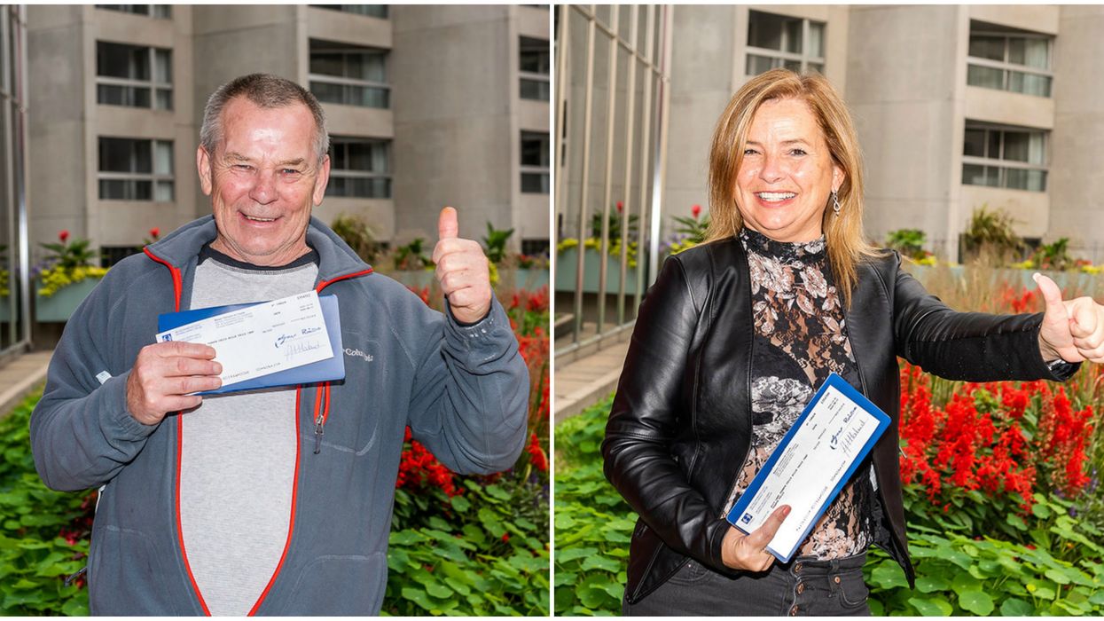 A Group Of Quebec Strangers Won A Lotto 6/49 Jackpot Together & It's Super Cute