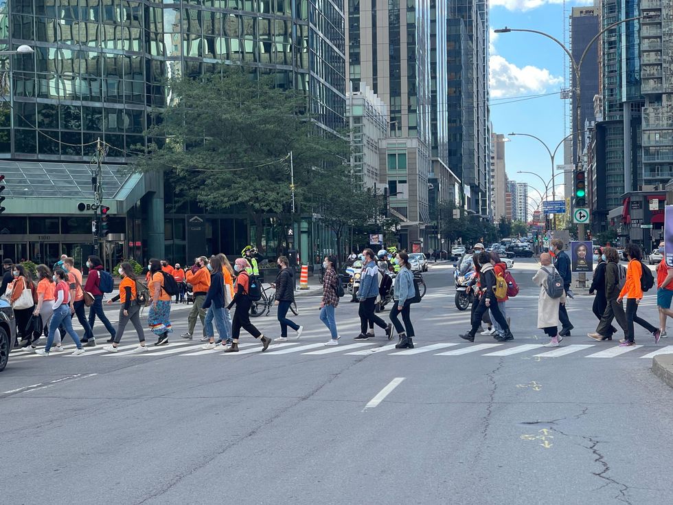 A March In Montreal On Truth & Reconciliation Day Declared \u2018Every Child Matters\u2019 (PHOTOS)