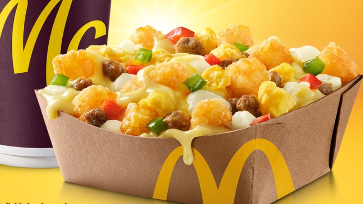 A McDonald's poutine.