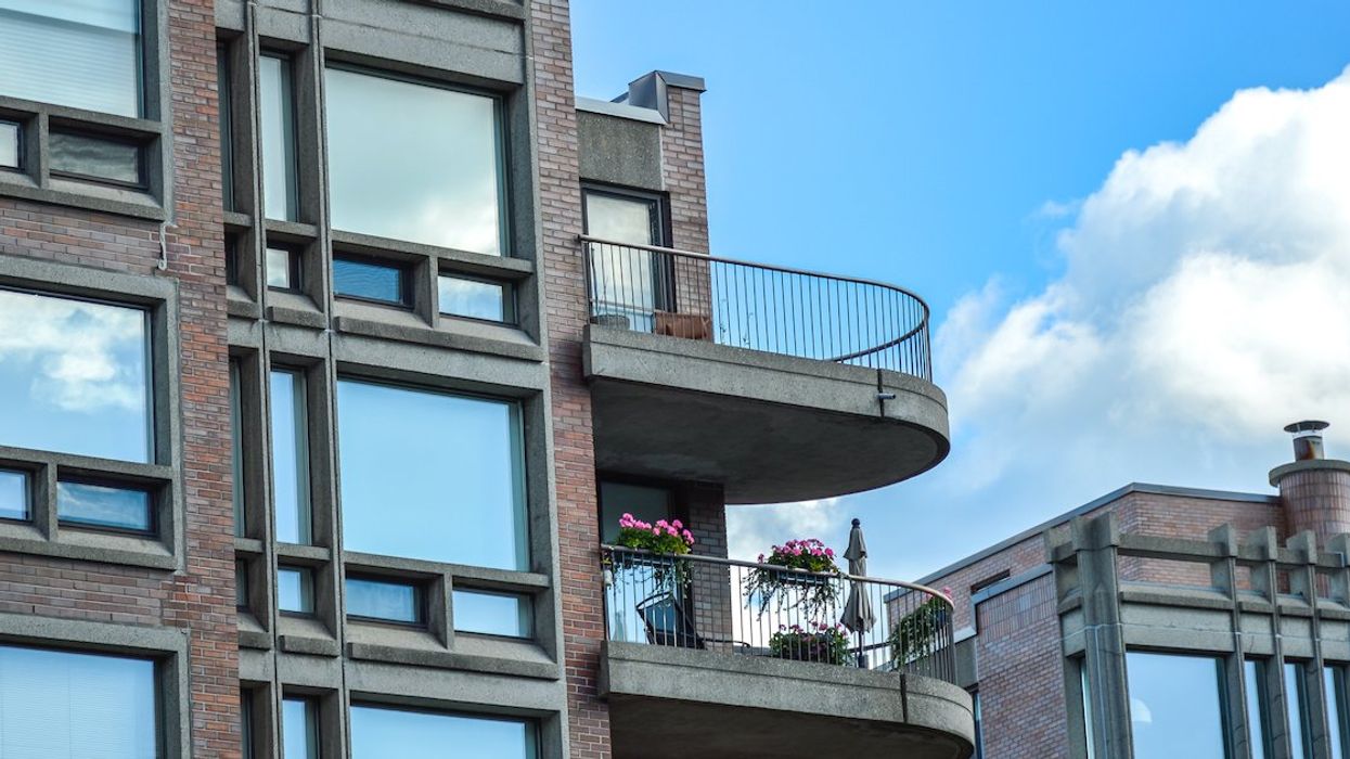 A Montreal condo building.