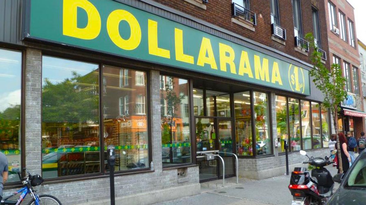 A Montreal Dollarama store.