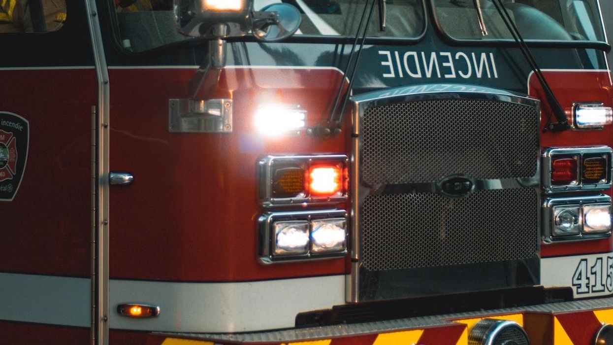 A Montreal fire truck.