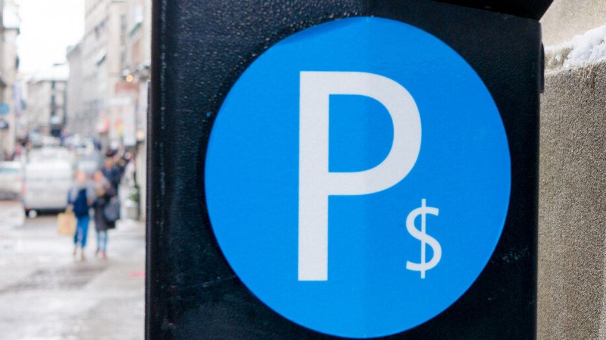 A Montreal parking metre.