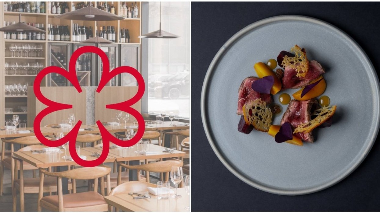 A Montreal restaurant with a Michelin star.