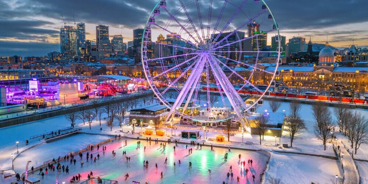 Montreal Rinks Montreal Is Getting A Giant Ice Rink & You Can Glide Under The Stars ...