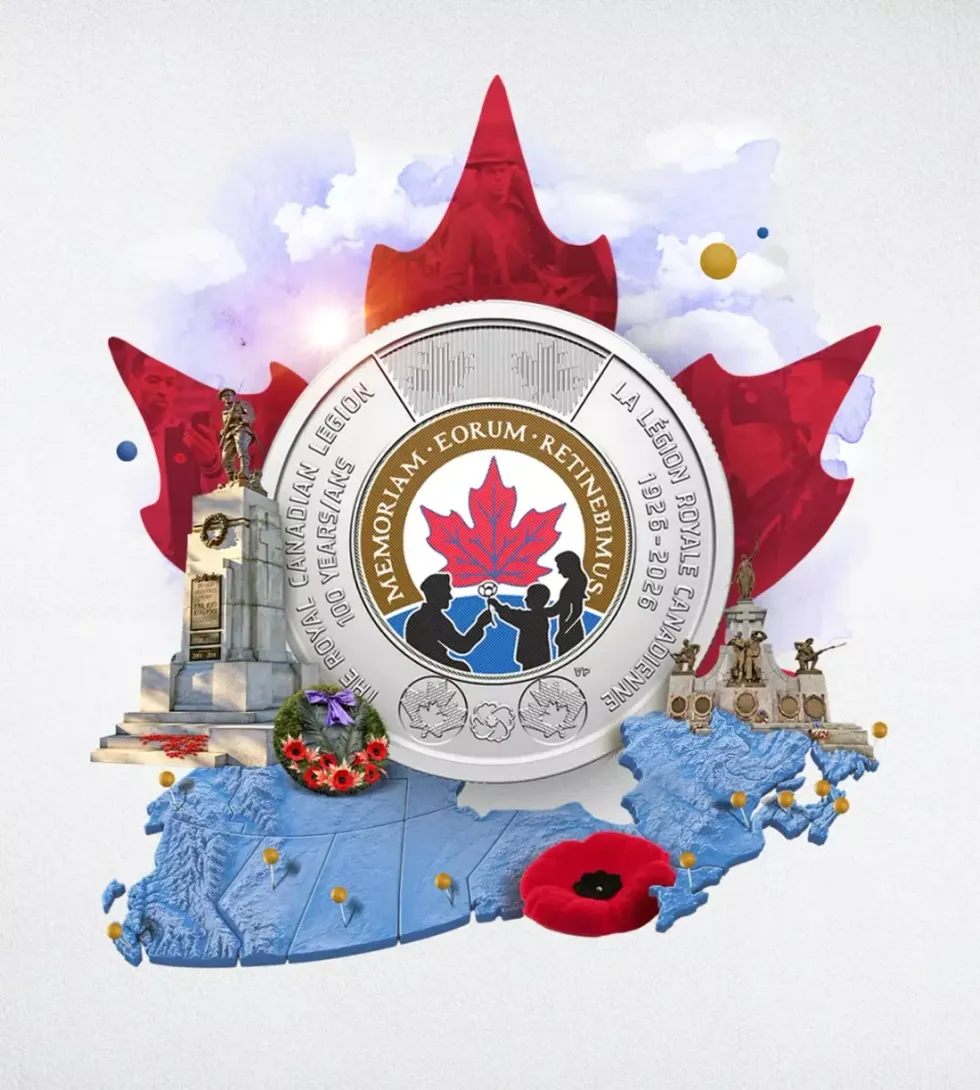 A new $2 coin from the Royal Canadian Mint.