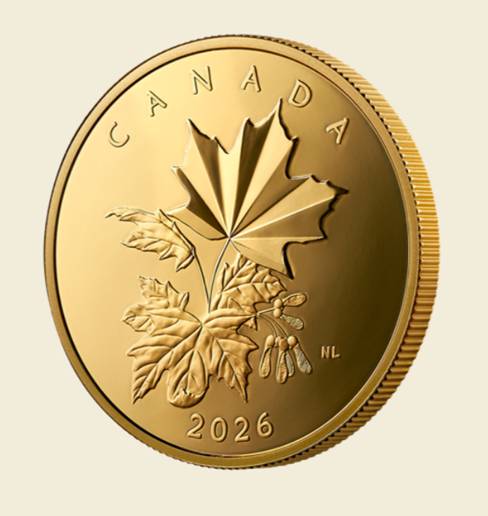 A new coin from the Canadian Mint.