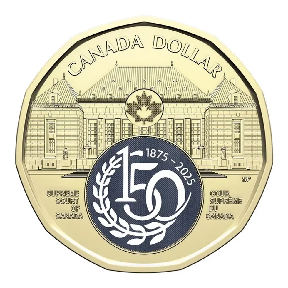 A new coin issued by the Royal Canadian Mint.