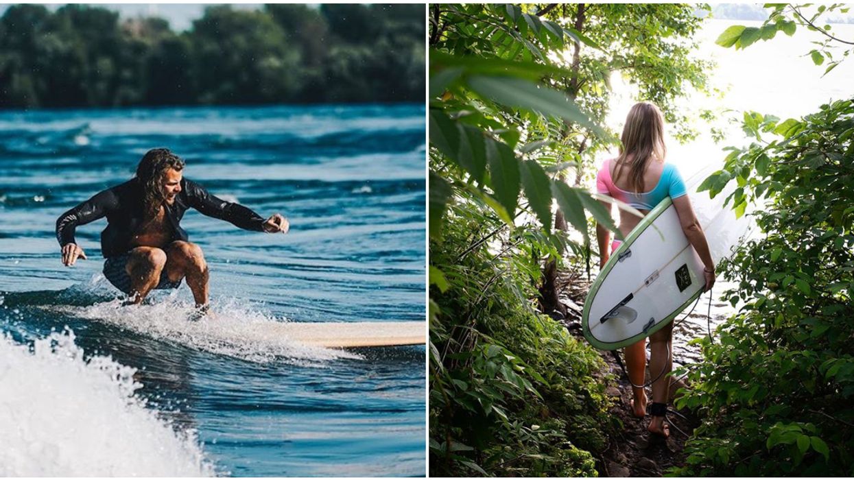 A New Dock At The Vague à Guy Will Make It Easier To Surf Right On The River
