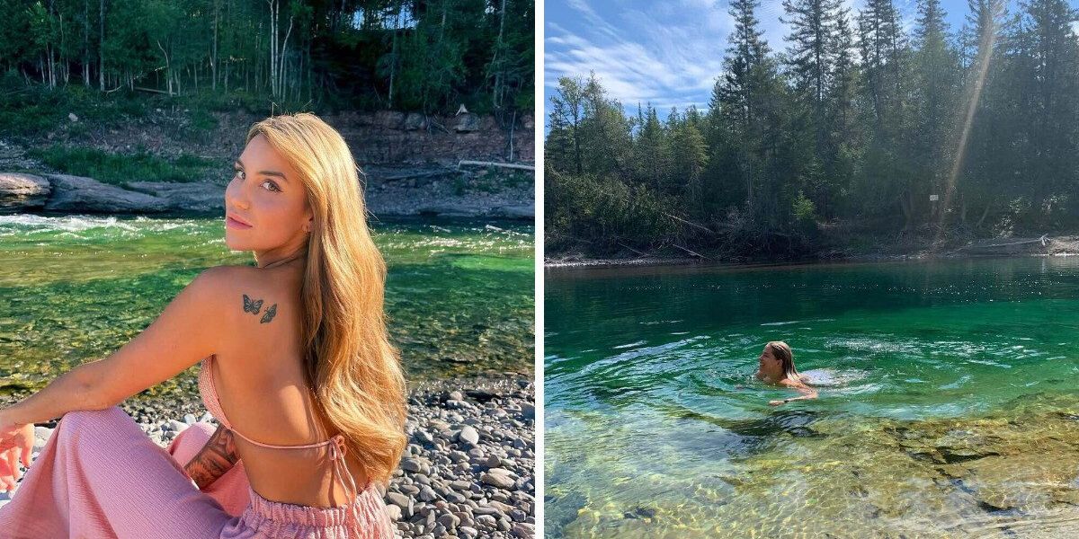 This crystal river in Quebec is a ‘thousand shades of turquoise’ and looks like the tropics This crystal river in Quebec is a ‘thousand shades of turquoise’ and looks like the tropics