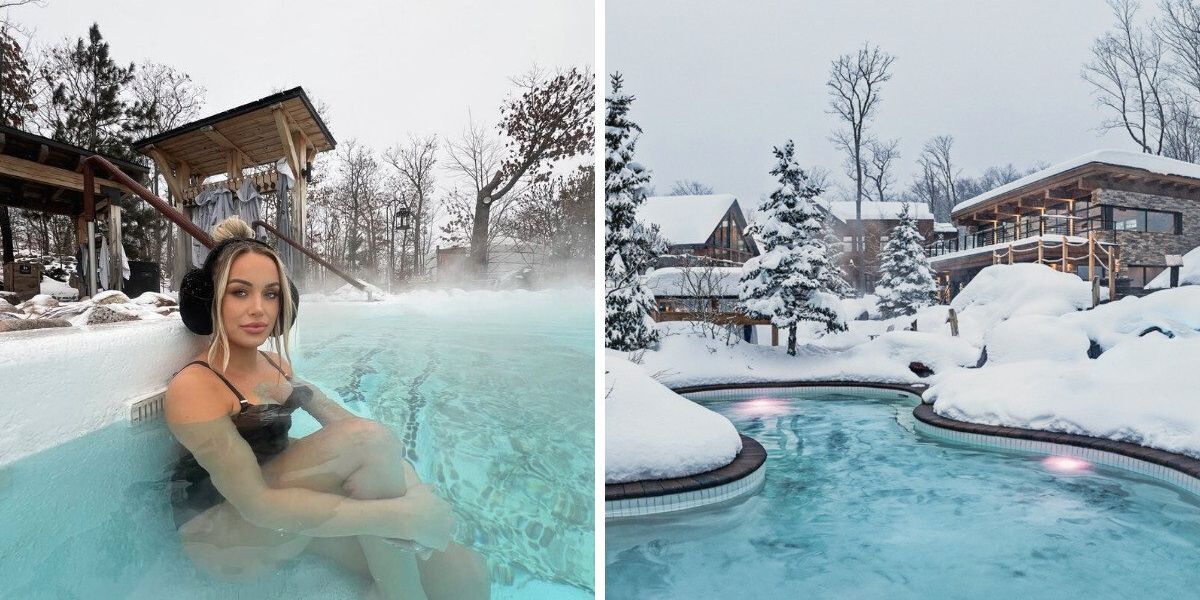 North America’s largest spa is near Montreal and it’s a breathtaking winter paradise North America’s largest spa is near Montreal and it’s a breathtaking winter paradise