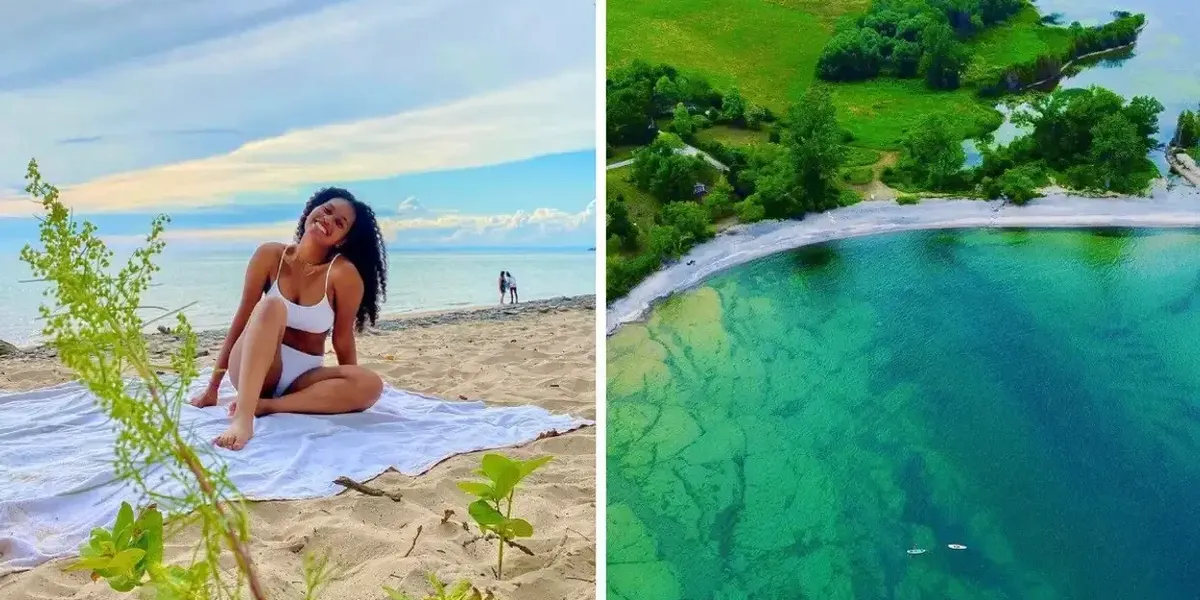 This park with a 1-km ribbon of white sand and crystal blue waters is a road trip from Montreal This park with a 1-km ribbon of white sand and crystal blue waters is a road trip from Montreal