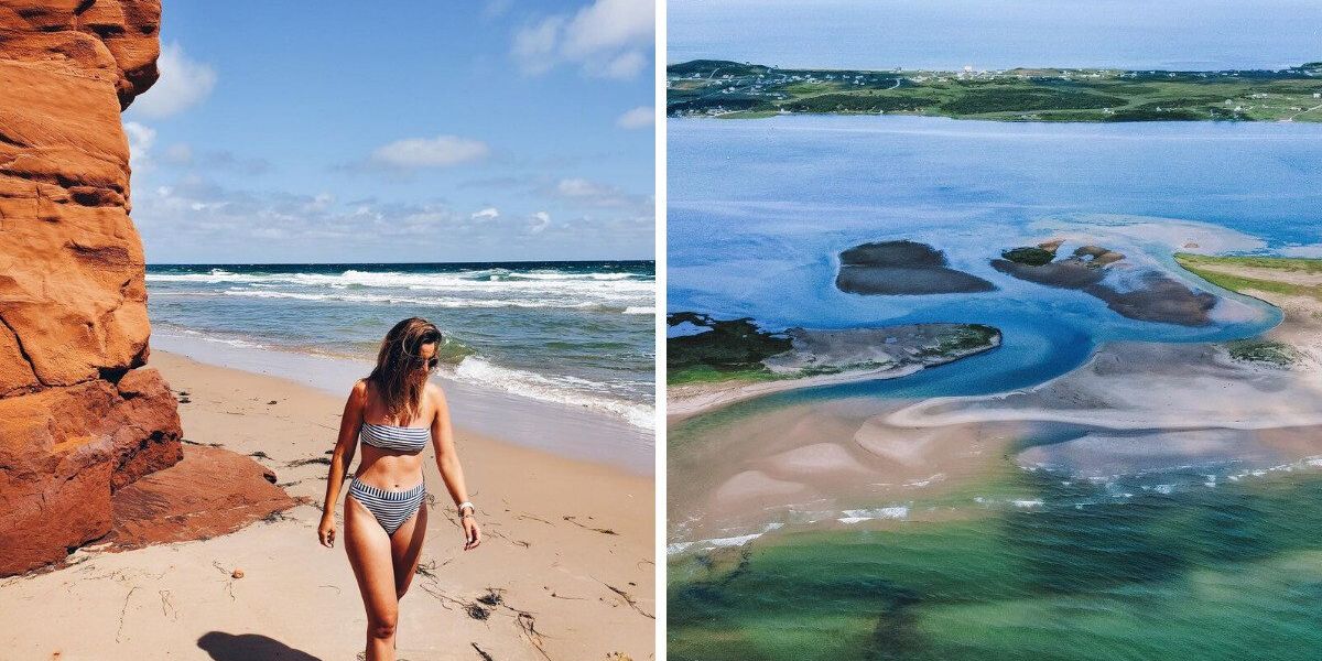 This Quebec island has over 300 km of ‘pristine white-sand beaches’ and Caribbean-blue water This Quebec island has over 300 km of ‘pristine white-sand beaches’ and Caribbean-blue water