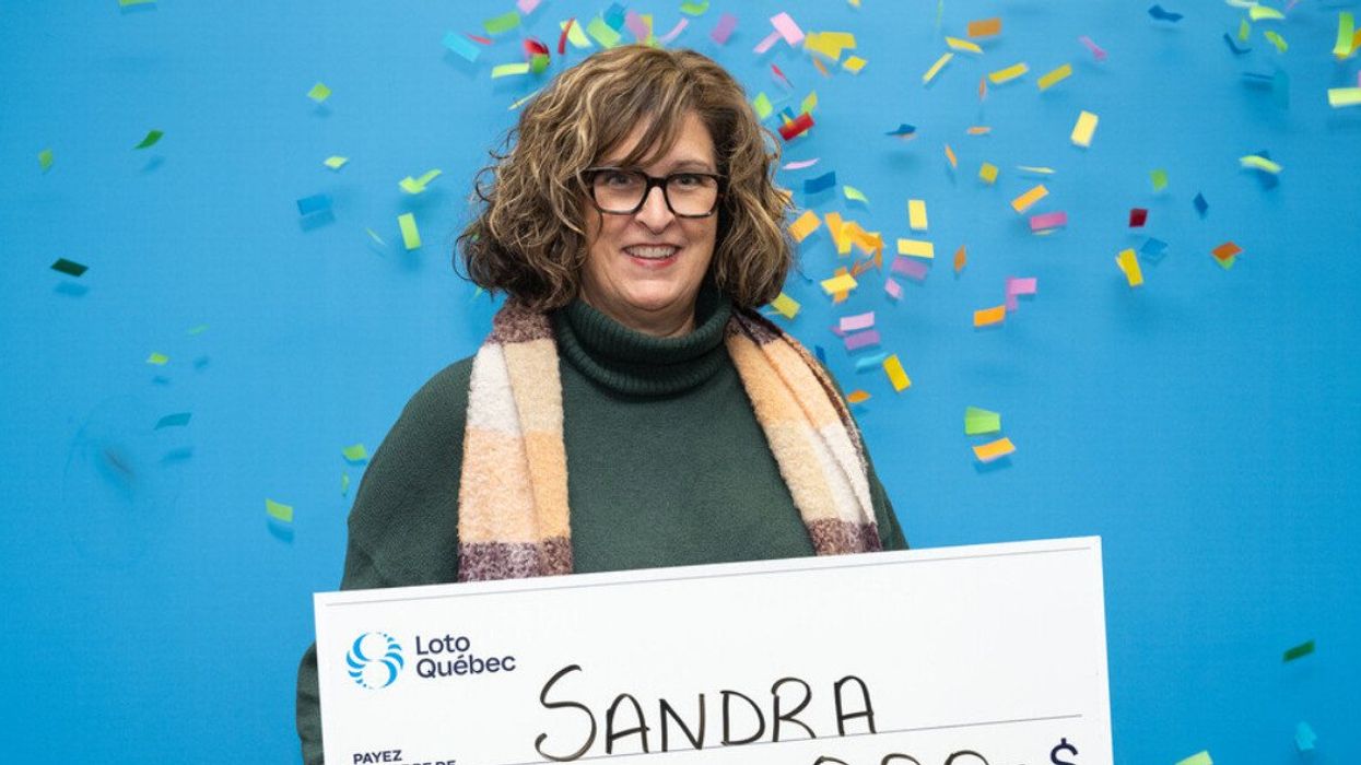 A Quebec woman claims a $500,000 Loto-Quebec ticket.