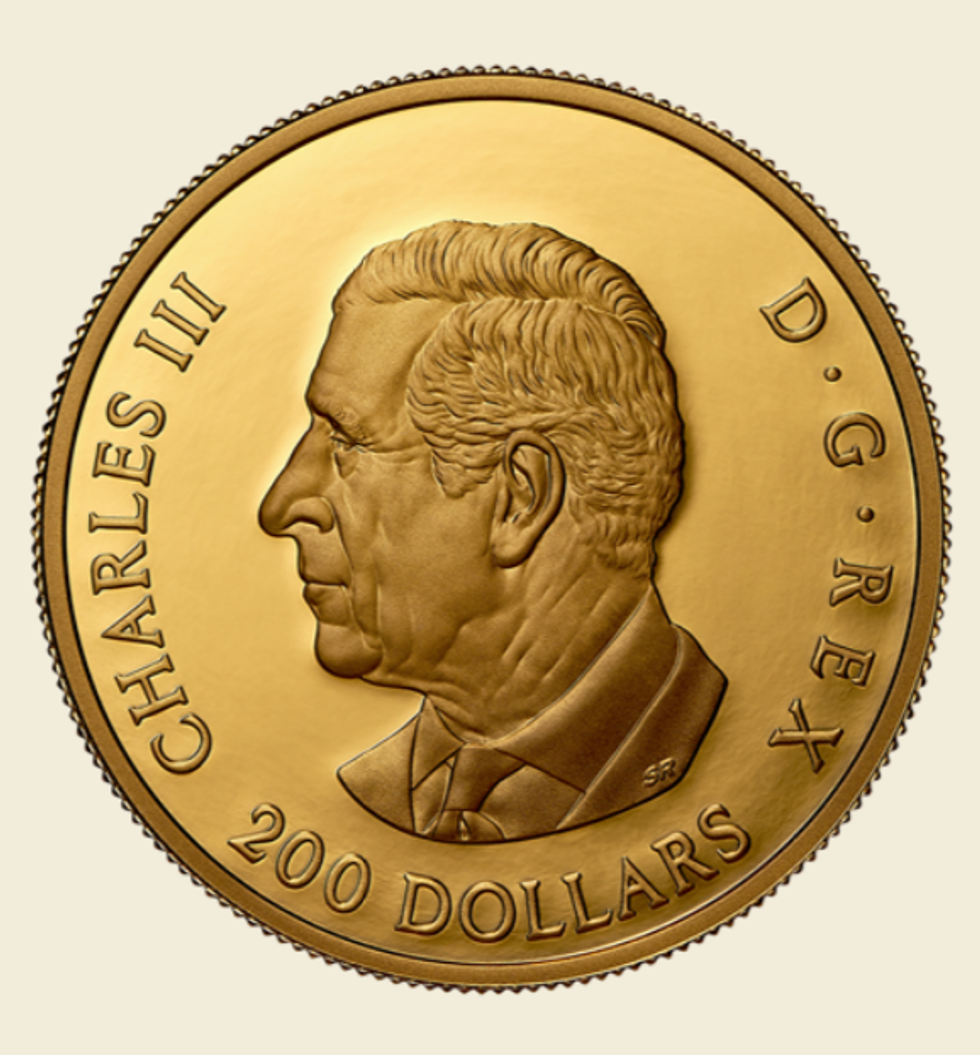 A Royal Canadian Mint coin.