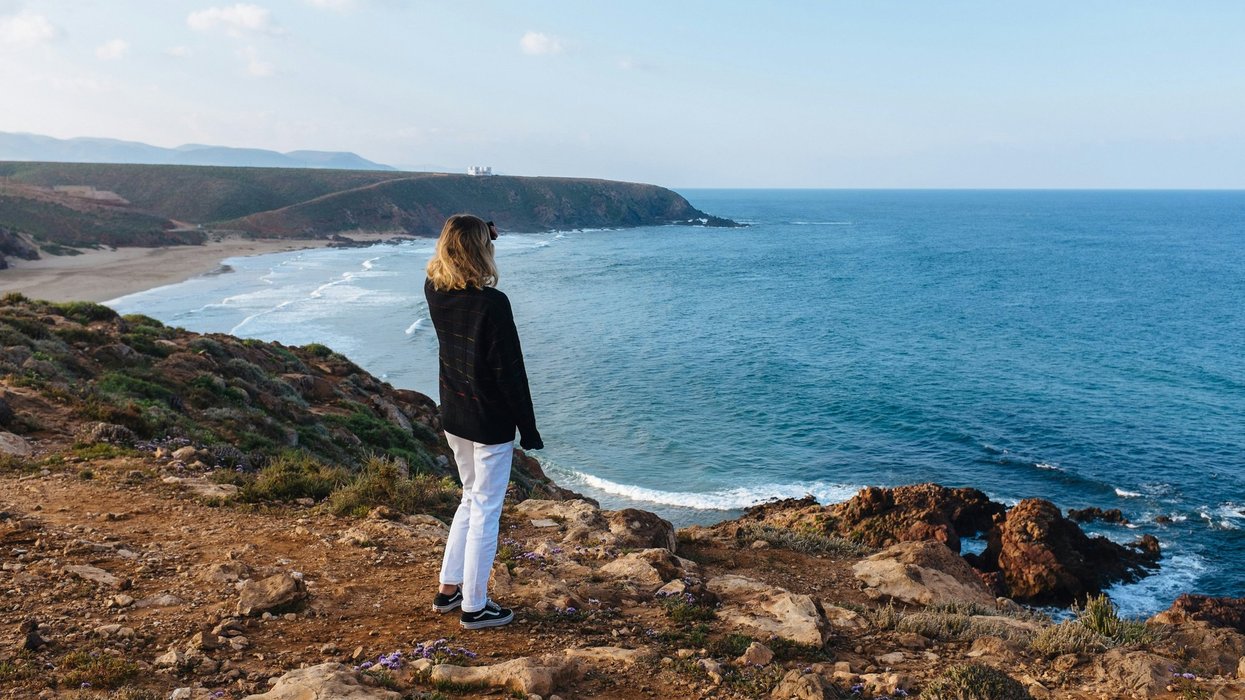 A scenic view in the south of Morocco