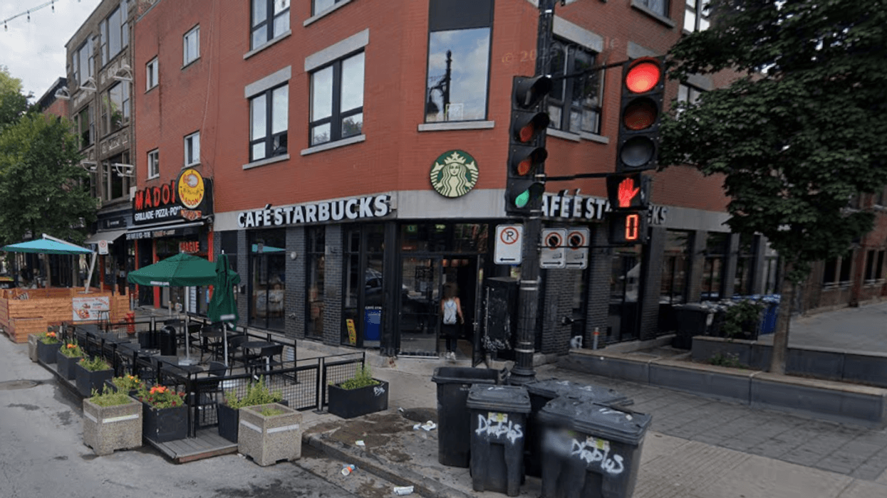 A Starbucks in Montreal.