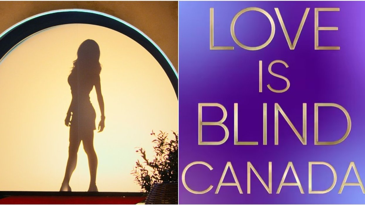 A still from the Netflix series Love is Blind.
