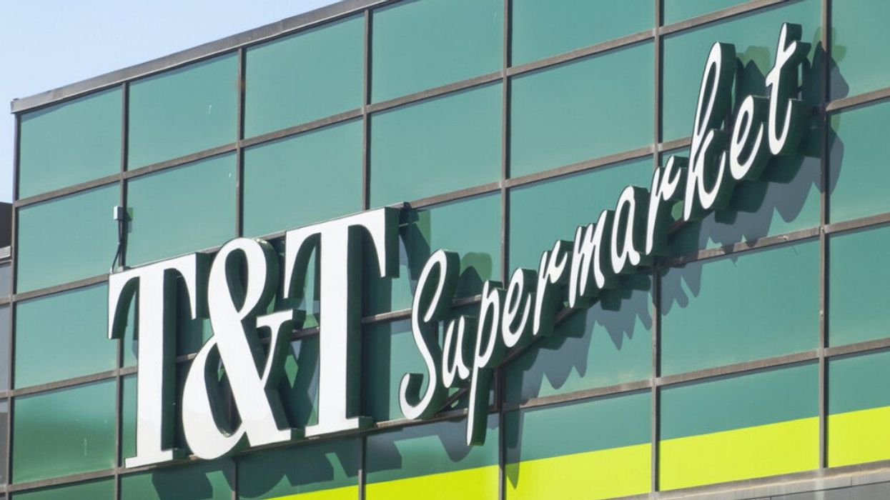 A T&T Supermarket sign.
