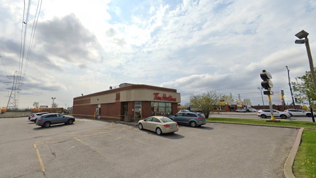 A Tim Hortons location in Montreal.