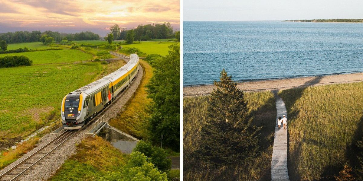 This train trip from Montreal whisks you away to a storybook town with a saltwater beach This train trip from Montreal whisks you away to a storybook town with a saltwater beach
