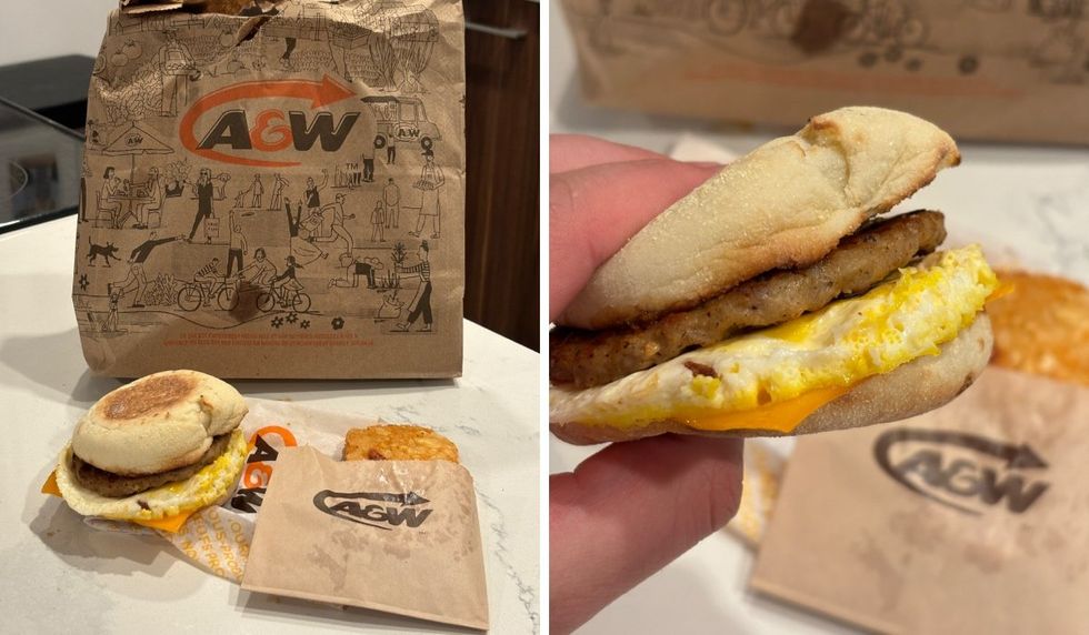 A&W Sausage Egger