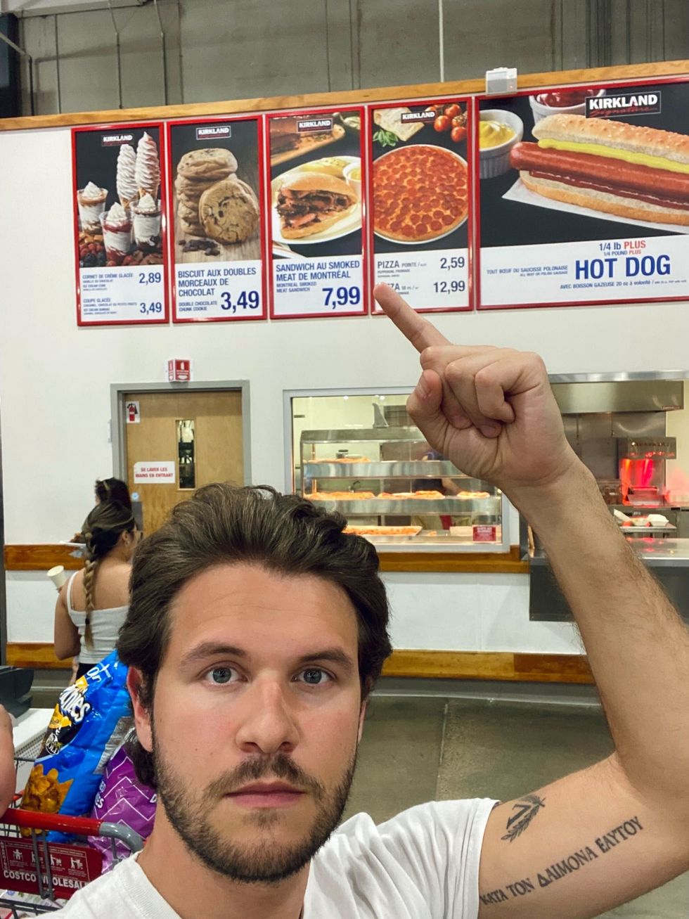 Al Sciola visits the Costco food court.