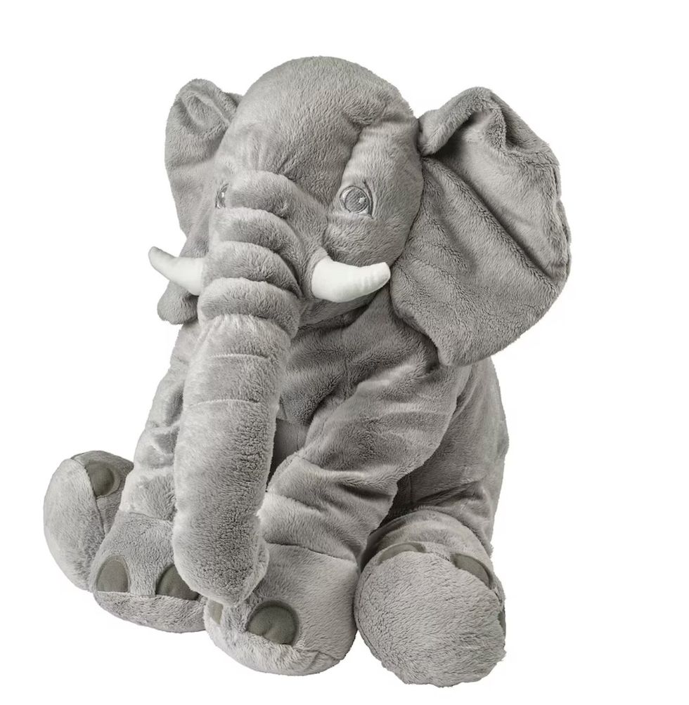 An adorable J\u00c4TTESTOR plush elephant.