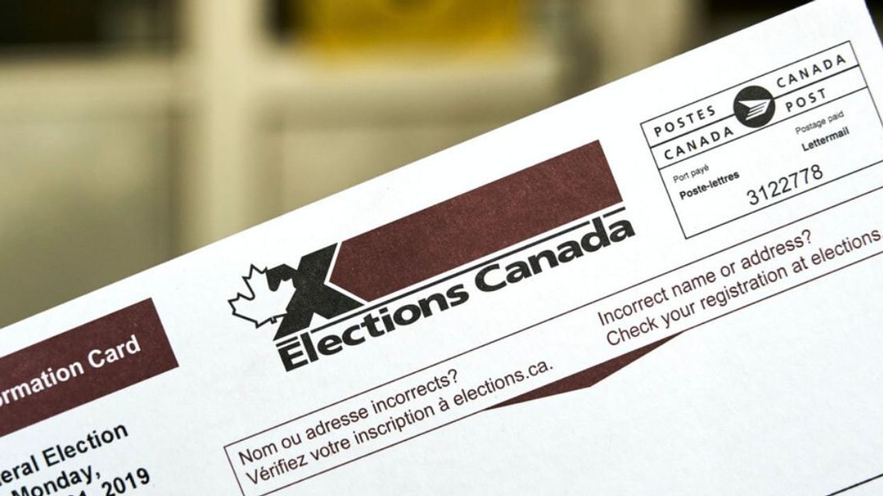 An information card from Elections Canada.