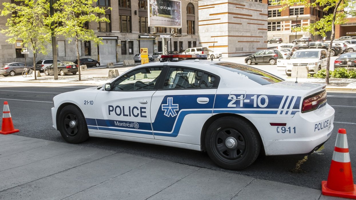 An SPVM police car.