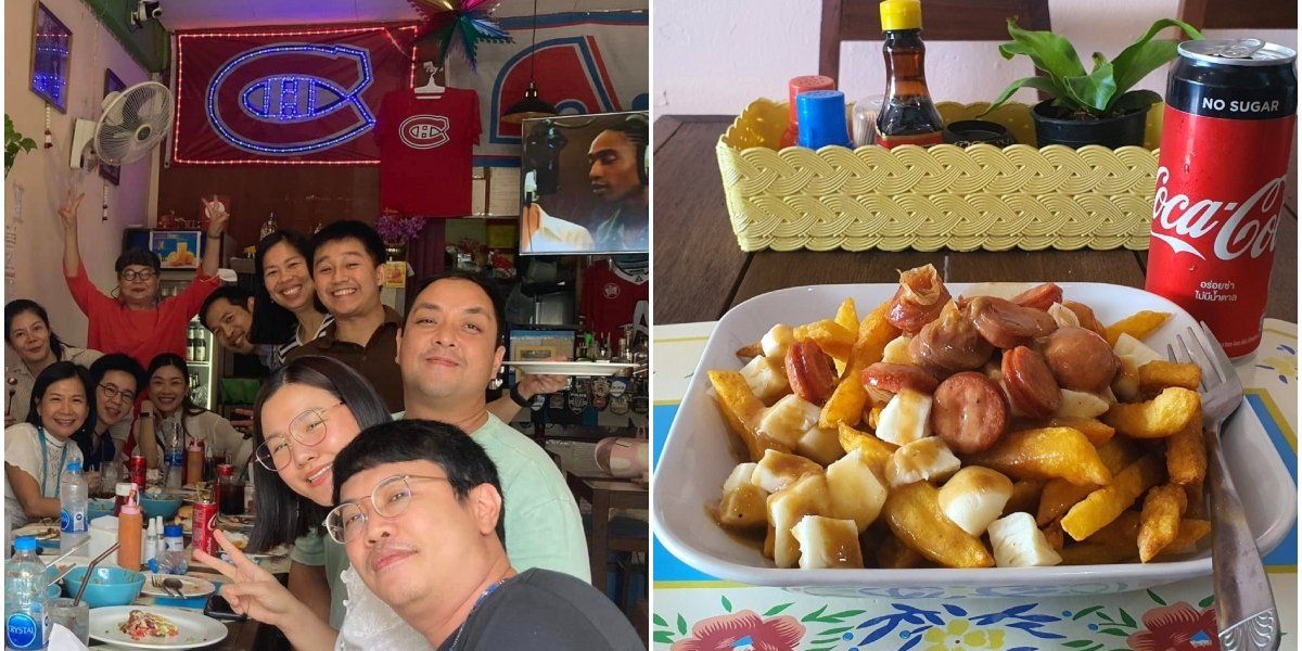 A Habs-themed restaurant in Thailand serves poutine and Montrealers can’t believe it’s real A Habs-themed restaurant in Thailand serves poutine and Montrealers can’t believe it’s real